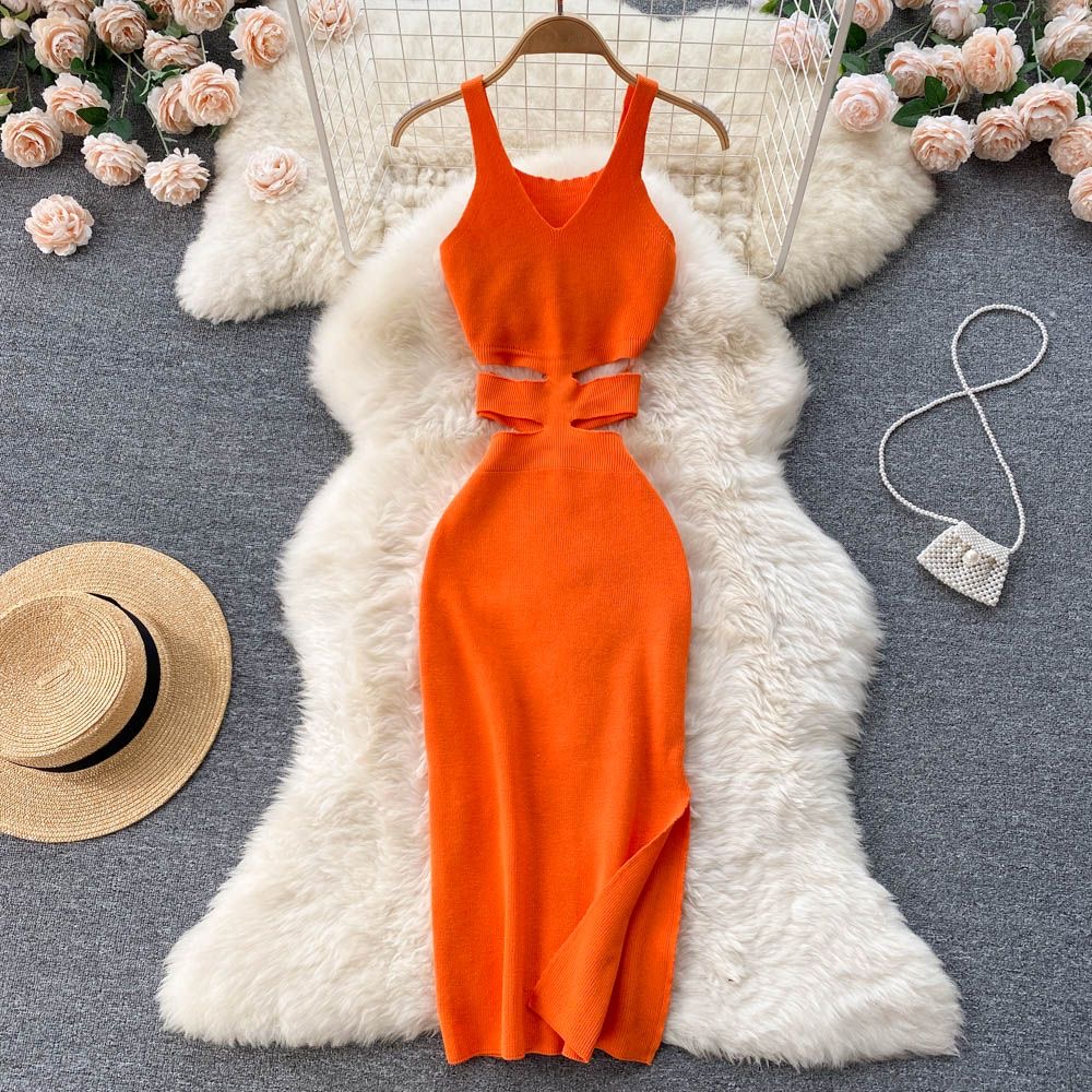 Wrap Dress Work - YuooMuoo Women Dress Sexy Cut Out