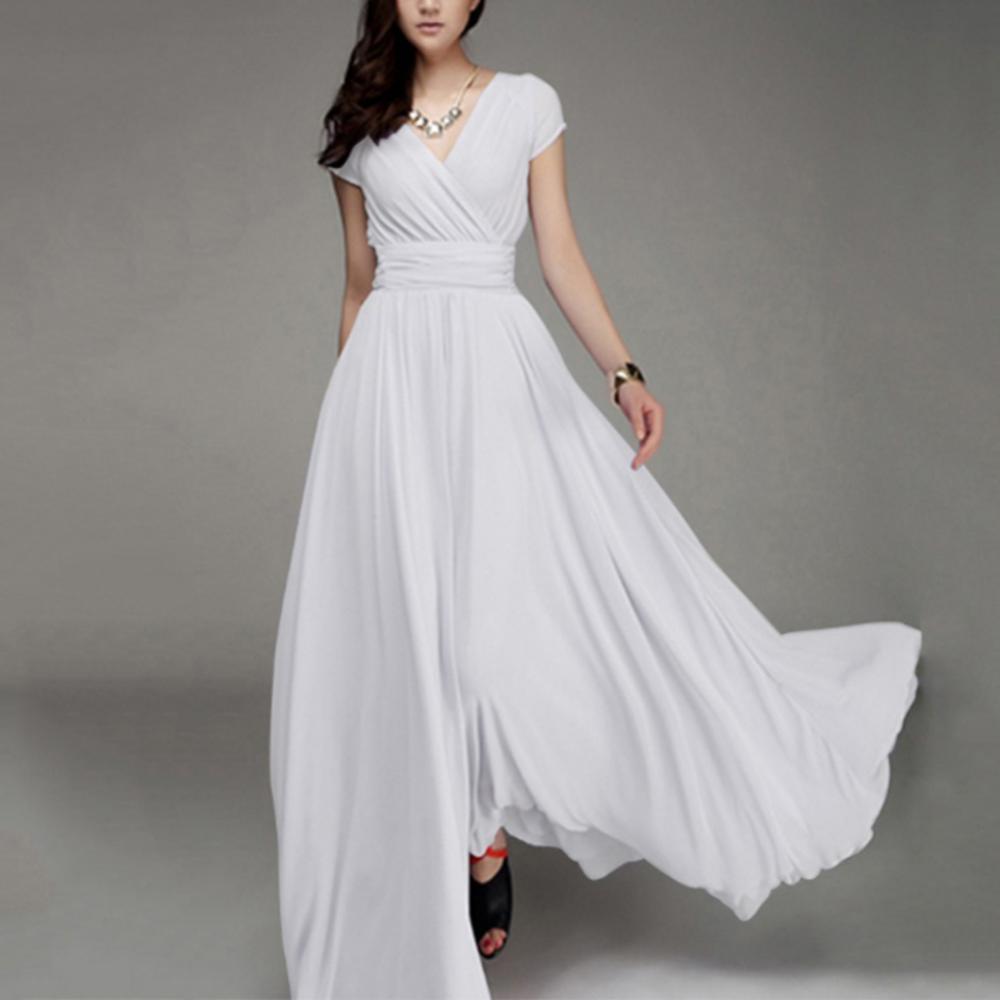 Wrap Dress Work - Hot Sales!!! Bohemian Women Solid Color