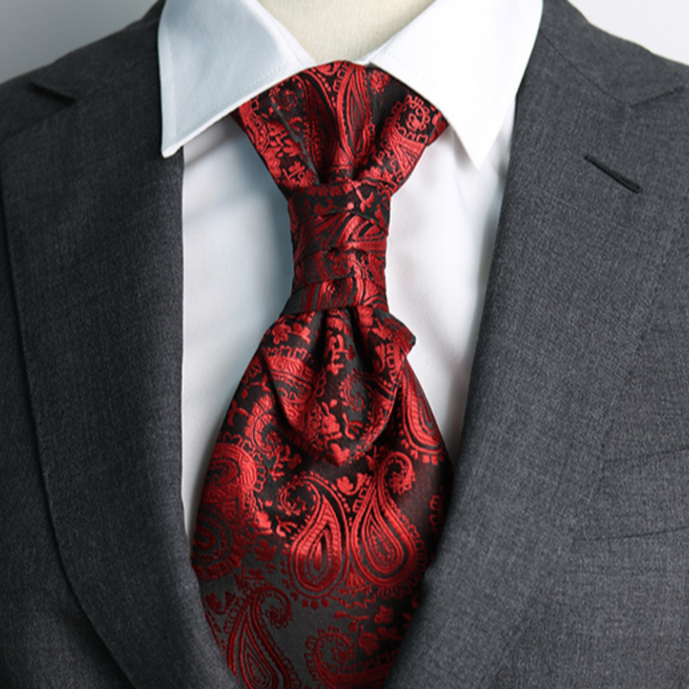Women'S Formal Wear Accessories - Luxury Jacquard Floral Neck Ties Ascots