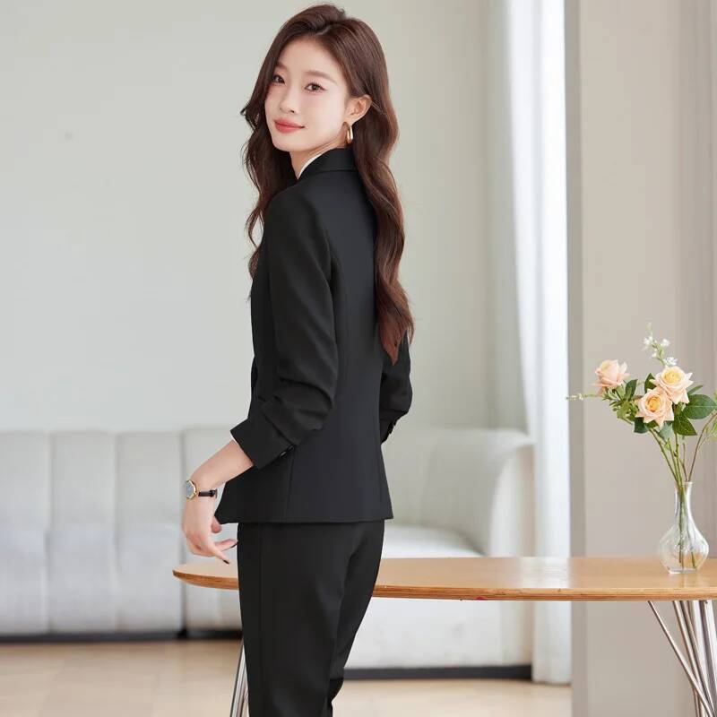 Autumn Winter Formal Uniform S – обзор и цена Women'S Formal Wear Pantsuits