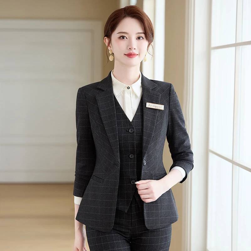 High Quality Fabric Autumn Win – обзор и цена Women'S Formal Wear Pantsuits