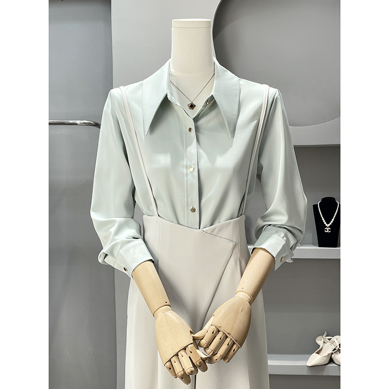Long Sleeve Shirts Womens Chif – обзор и цена Women Formal Wear Korean