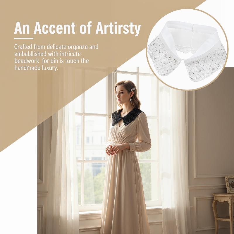 Women Half Shirt Detachable La – обзор и цена Women'S Formal Wear Accessories