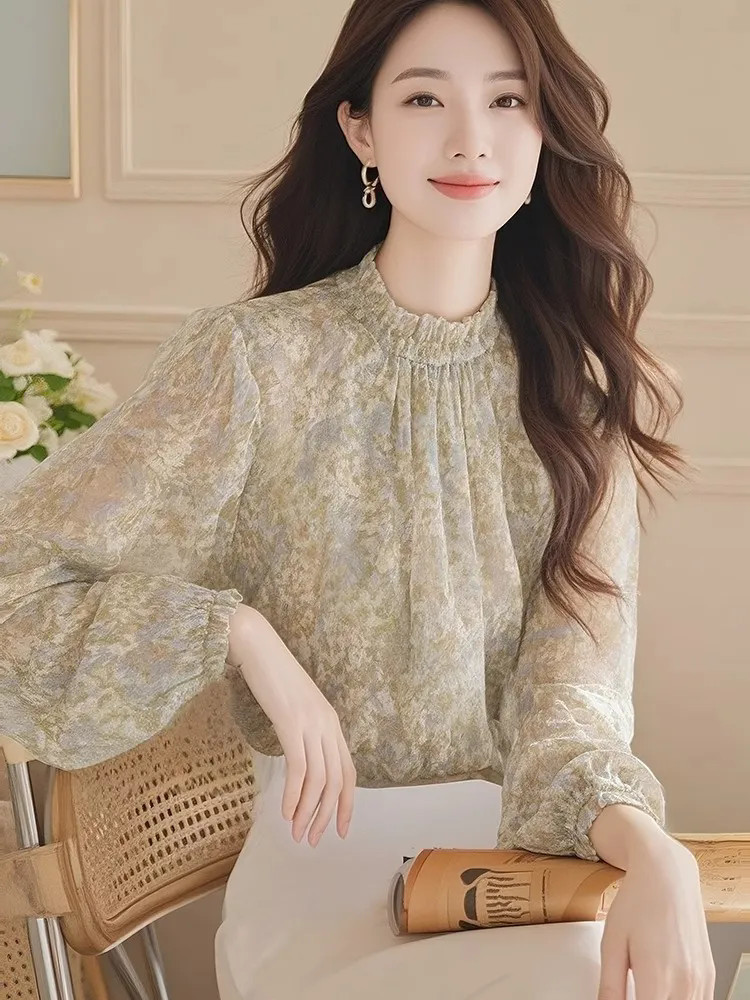 Long Sleeve Shirts Women Satin – обзор и цена Women Formal Wear Korean