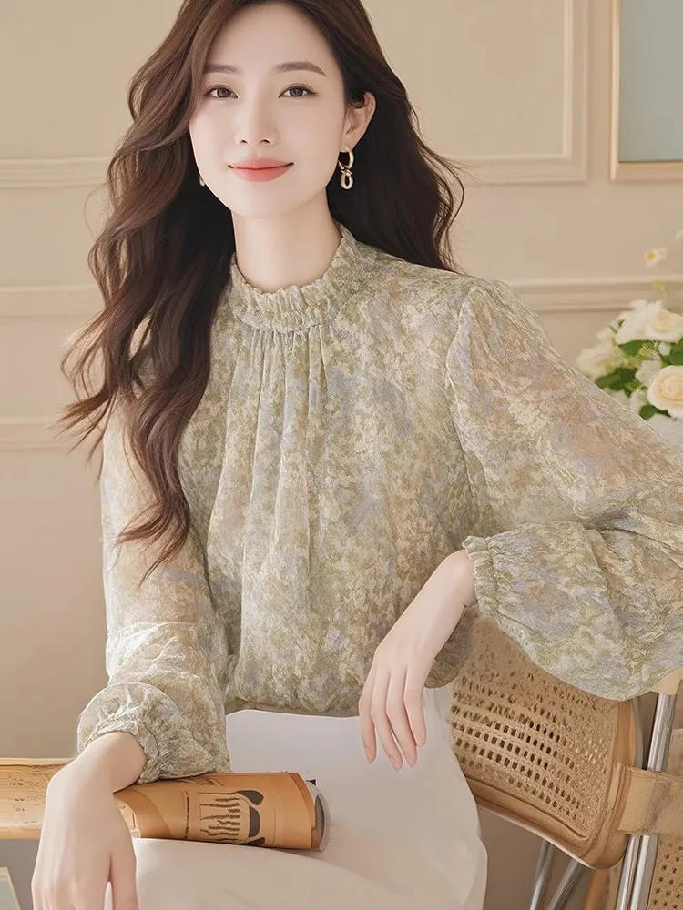 Long Sleeve Shirts Women Satin – обзор и цена Women Formal Wear Korean