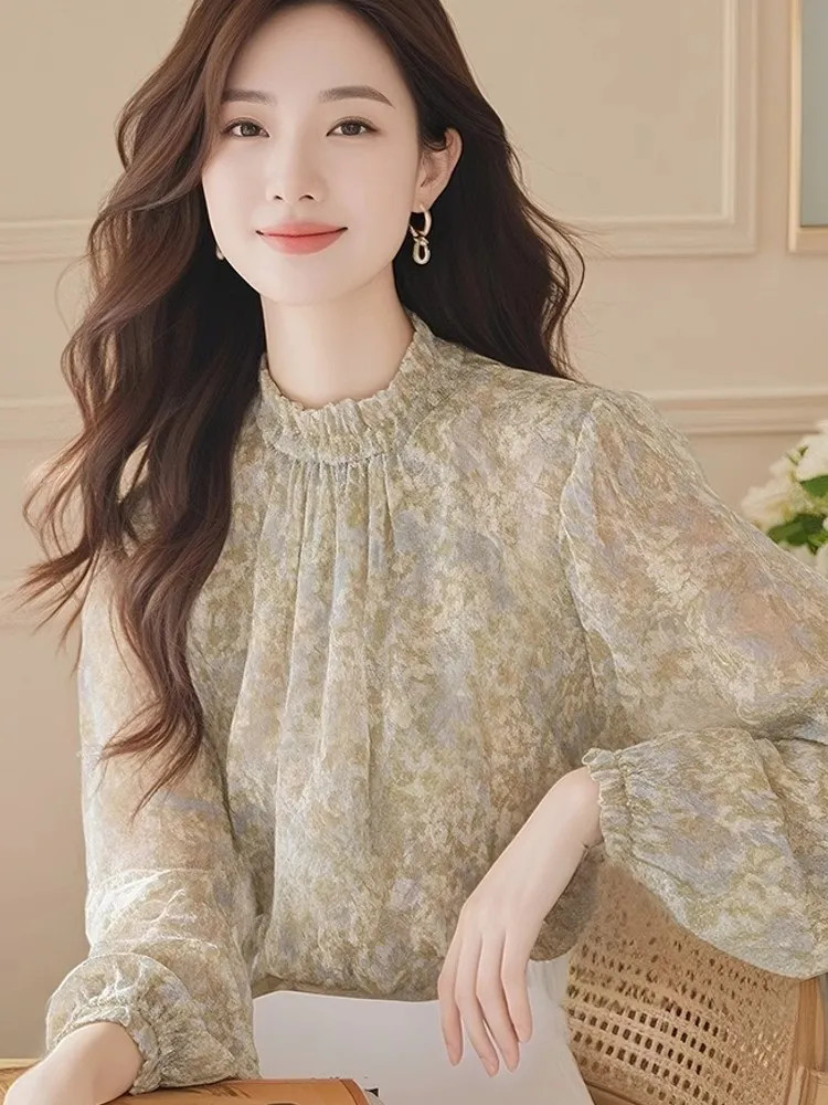Long Sleeve Shirts Women Satin – обзор и цена Women Formal Wear Korean