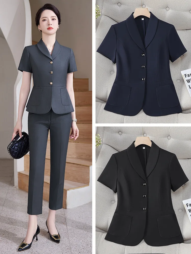 Pop 2024 Summer Formal OL Styl – обзор и цена Women'S Formal Wear Pantsuits