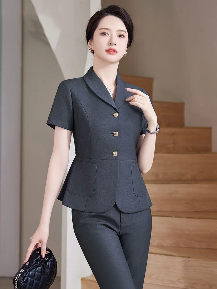 Pop 2024 Summer Formal OL Styl – обзор и цена Women'S Formal Wear Pantsuits