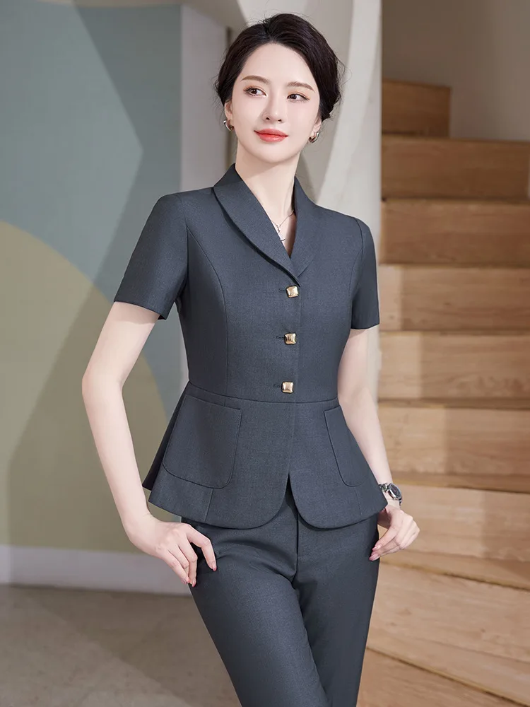 Pop 2024 Summer Formal OL Styl – обзор и цена Women'S Formal Wear Pantsuits