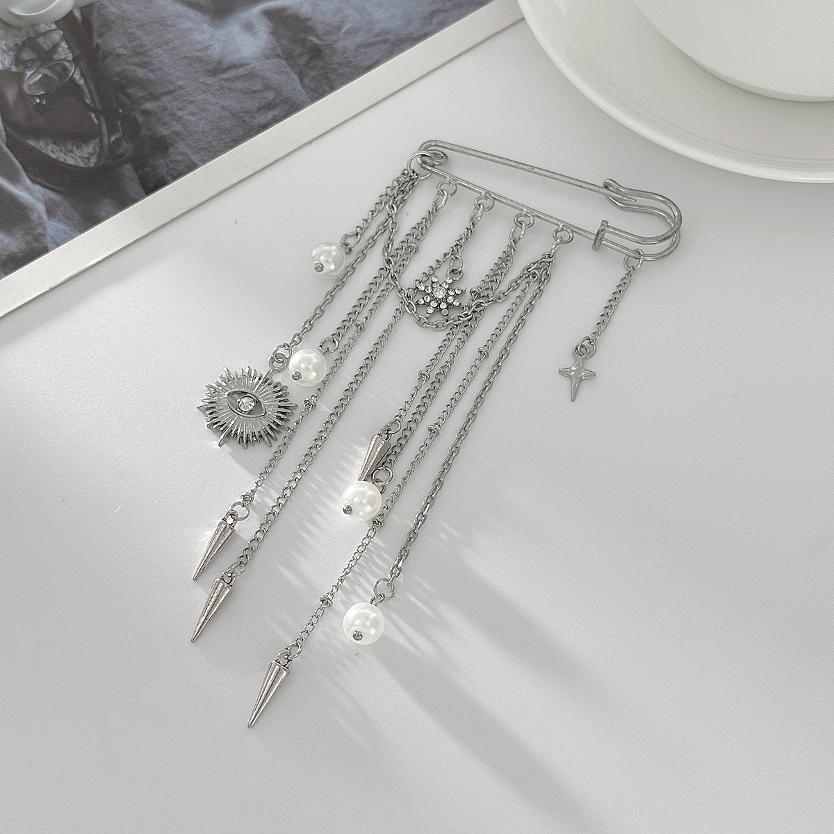Imitation Pearl Brooch Elegant – обзор и цена Women'S Formal Wear Accessories