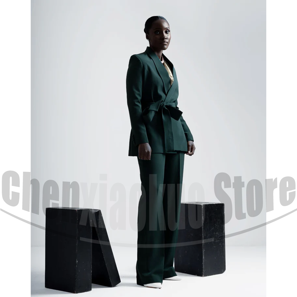 Women Suit Belted Blazer and W – обзор и цена Women Formal Wear With Tie