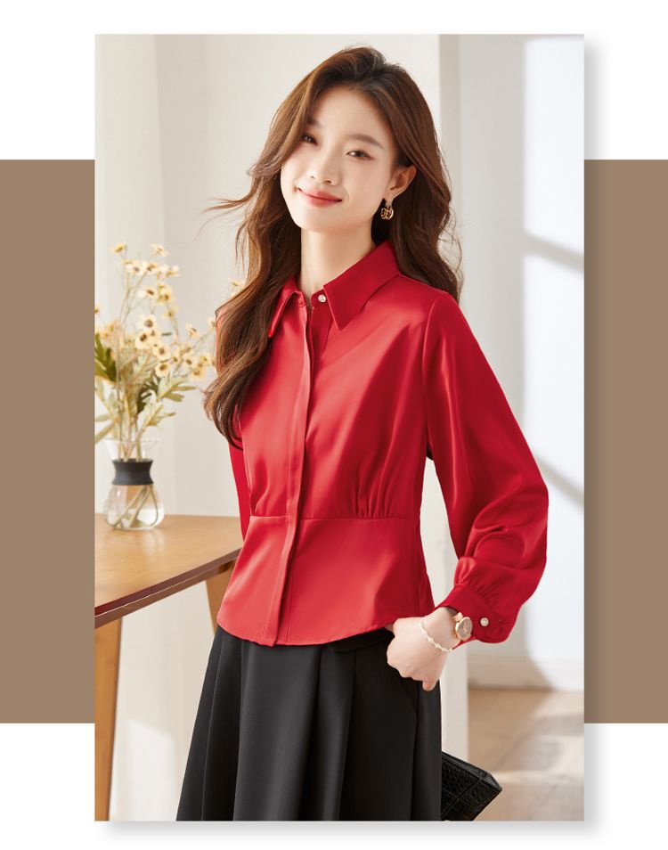 Long Sleeve Shirts Womens Cott – обзор и цена Women Formal Wear Korean