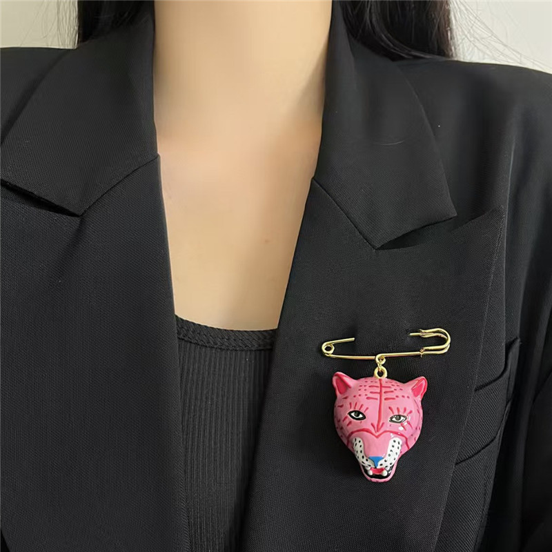 Elegant Enamel Tiger Brooch Pi – обзор и цена Women'S Formal Wear Accessories