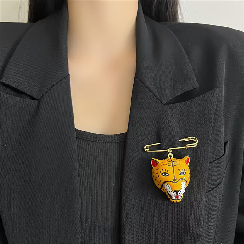 Elegant Enamel Tiger Brooch Pi – обзор и цена Women'S Formal Wear Accessories