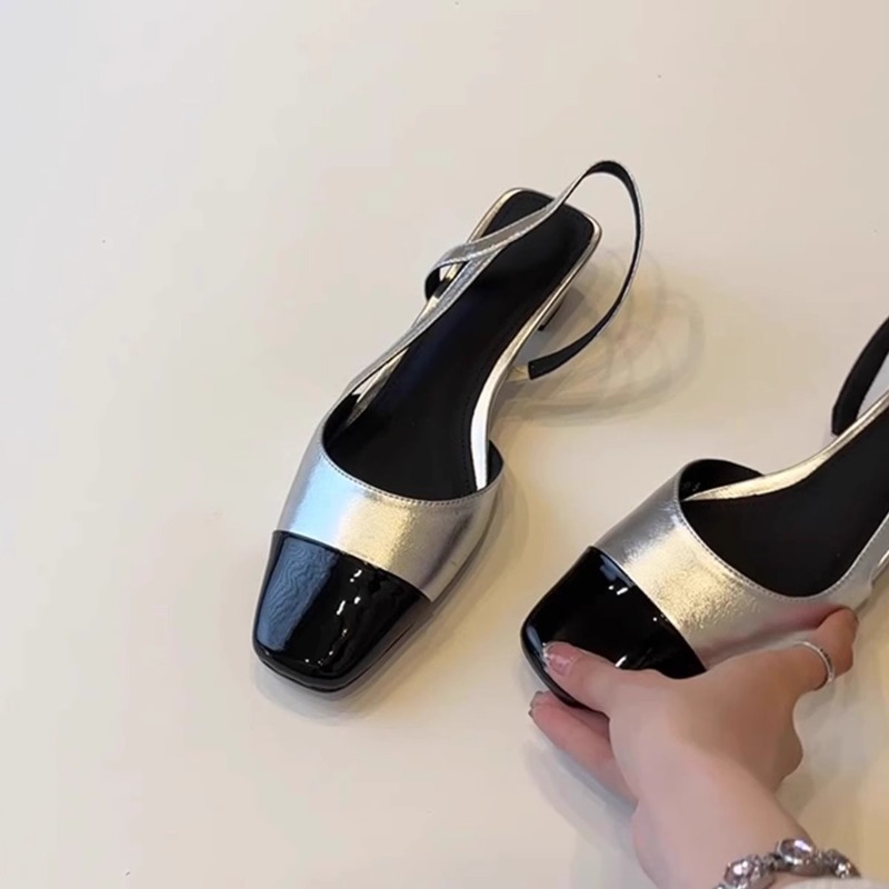 Women's Real Cowhide Sandals 2 – обзор и цена Pump Heel Block