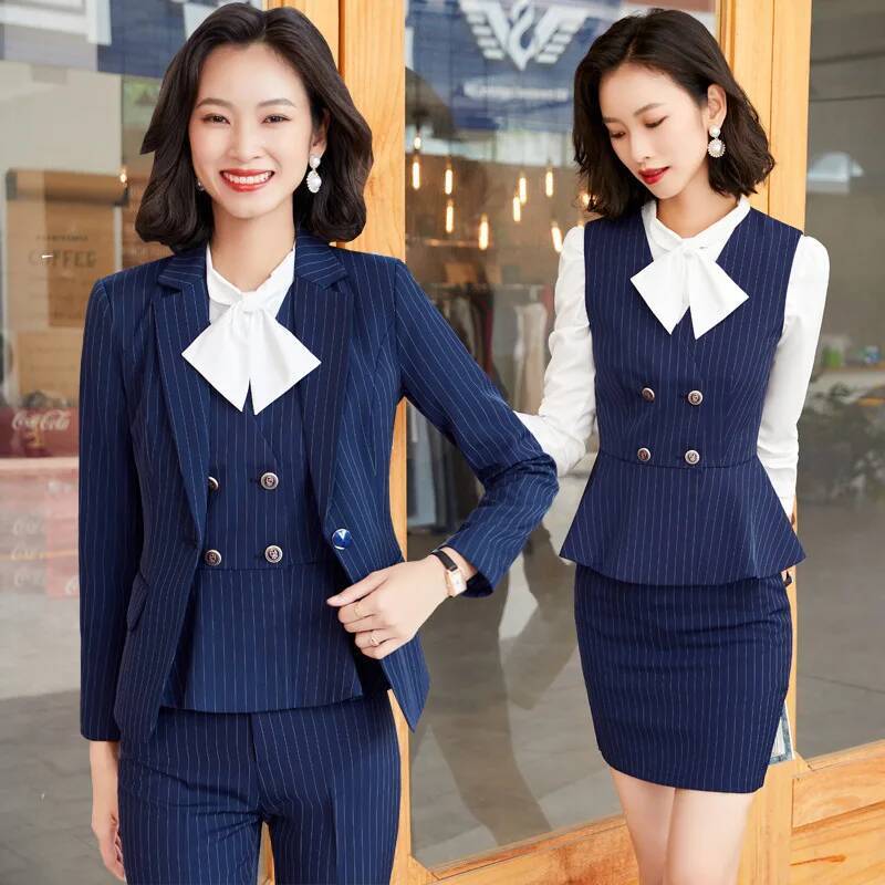 Fashion Striped Formal Busines – обзор и цена Women'S Formal Wear Pantsuits