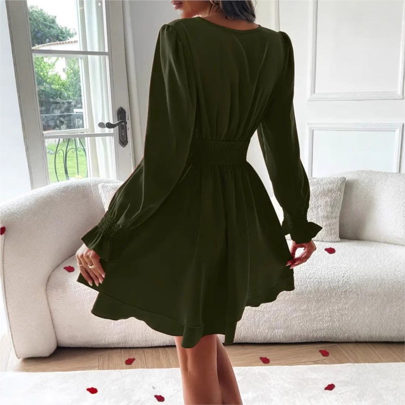 Dresses 2025 Woman Clothing V  – обзор и цена Wrap Dress Work