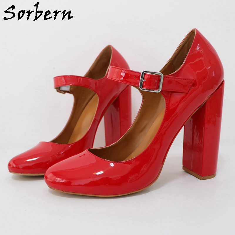 Sorbern 15cm Mary Janes Women  – обзор и цена Pump Heel Block