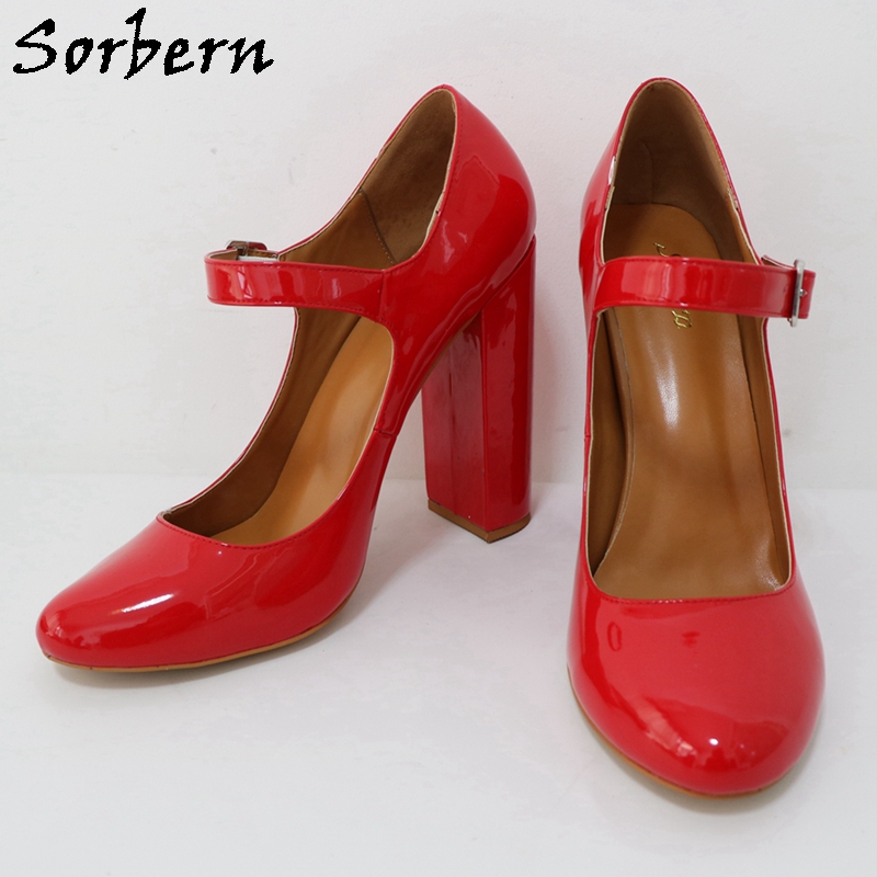 Sorbern 15cm Mary Janes Women  – обзор и цена Pump Heel Block