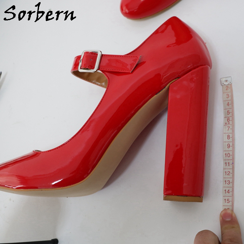 Sorbern 15cm Mary Janes Women  – обзор и цена Pump Heel Block