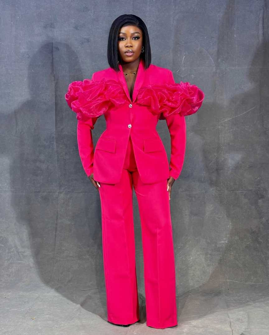 Customized Hot Pink Women Pant – обзор и цена Women Formal Wear With Tie