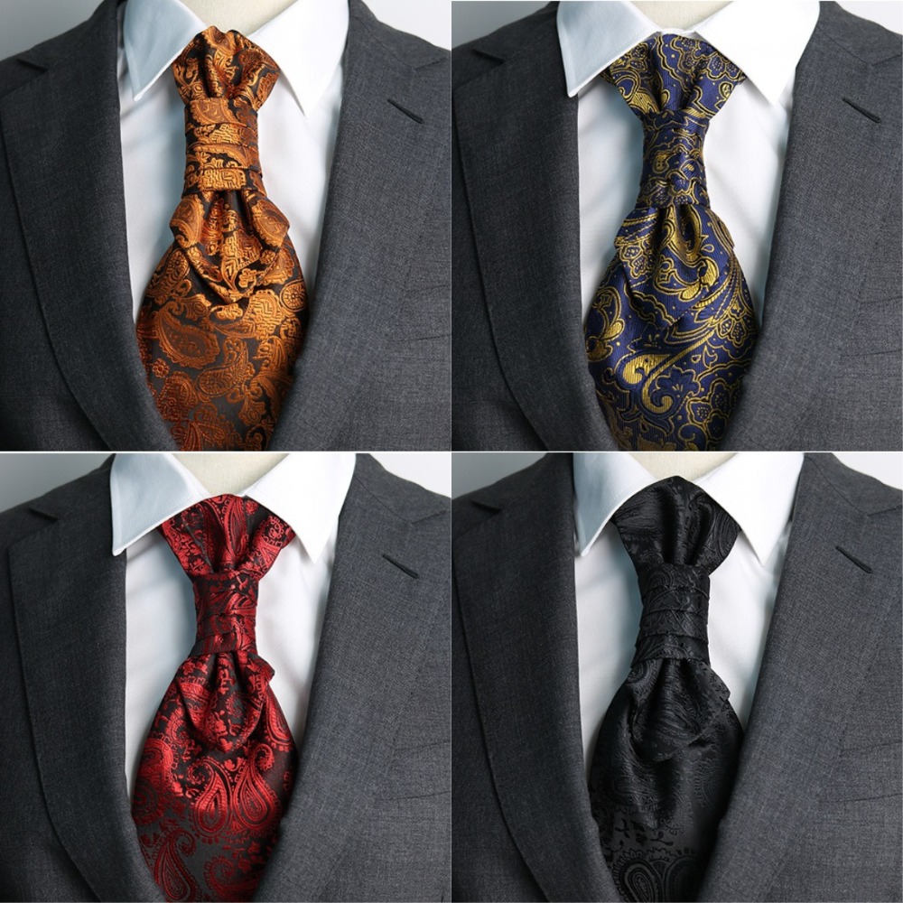 Luxury Jacquard Floral Neck Ti – обзор и цена Women'S Formal Wear Accessories